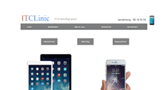 Desktop Screenshot of itclinic.dk